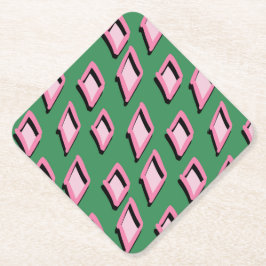 Posavasos De Papel Pink Diamond Coaster
