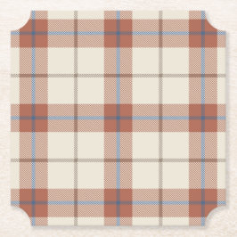 Posavasos De Papel Placa otoñal