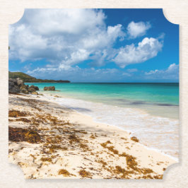 Posavasos De Papel Playa de Anse Canot en Marie-Galante