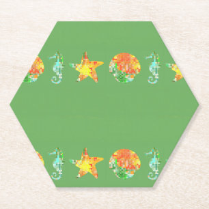 Posavasos De Papel Playa fresca