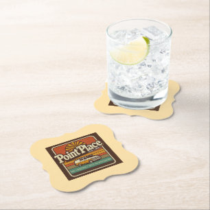 Posavasos De Papel Point Place Wisconsin