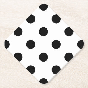 Posavasos De Papel Polka Dot Paper Coasters