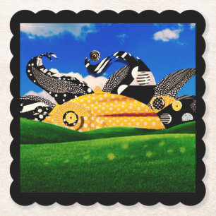 POSAVASOS DE PAPEL ¡POLKA DOT SUN!