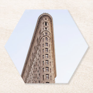 Posavasos De Papel Postal del edificio Flatiron