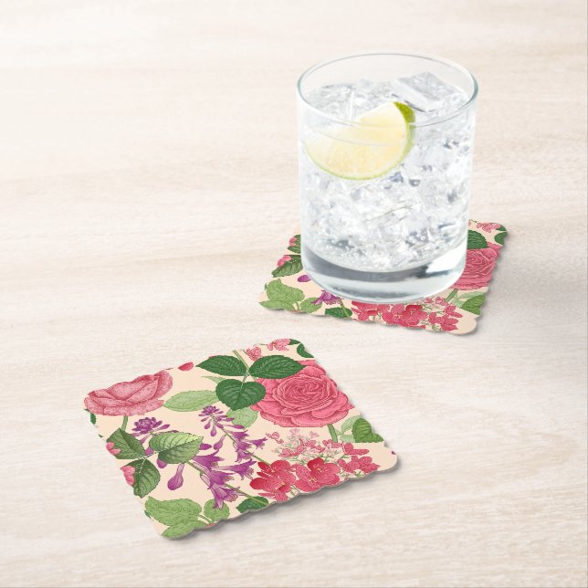 Posavasos De Papel primavera (In situ)