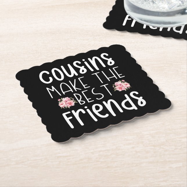 Posavasos De Papel Primos Hacen Que Los Mejores Amigos Aburren La Flo (En perspectiva)