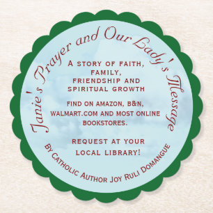 Posavasos De Papel Promoción de Janie's Prayer