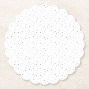 Posavasos De Papel Punto de Diseño Diez