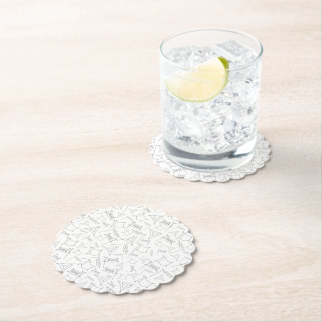 Posavasos De Papel Purim (In situ)