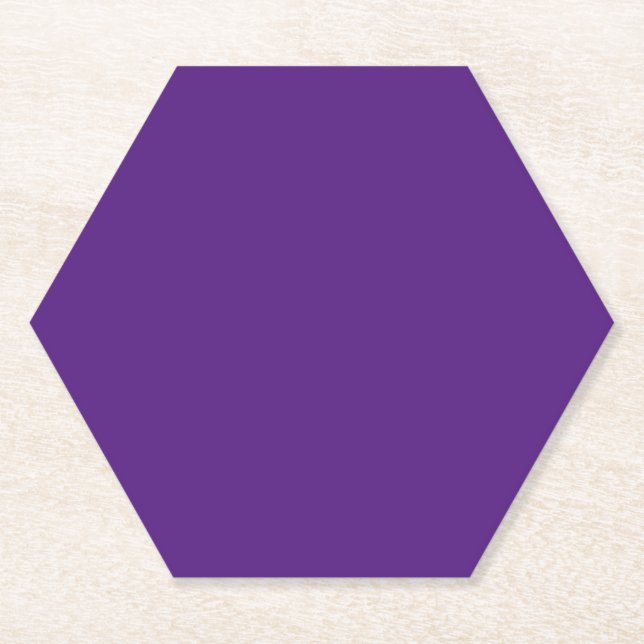Posavasos De Papel Púrpura grisáceo, Púrpura apagado, Ron, (Anverso)