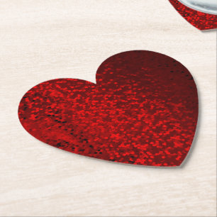 Posavasos De Papel Purpurina bokeh sparkke print