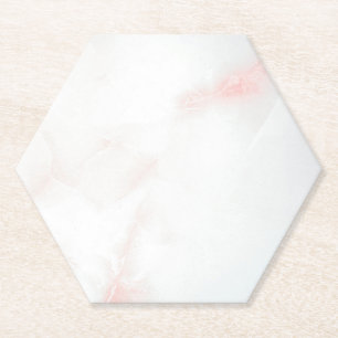 Posavasos De Papel Purpurina de textura de piedra de pastel de mármol