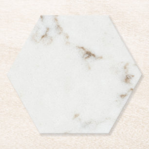 Posavasos De Papel Purpurina de textura de piedra de pastel de mármol