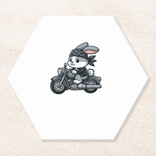 Posavasos De Papel Rabbit Boba Tea Bubble Tea Kawaii Tema lindo rabin
