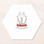 Posavasos De Papel Ramen Bunny Japoneses Noodles Kawaii Rabbit Tee Gi<br><div class="desc">Ramen Bunny Japoneses Noodles Kawaii Rabbit Tee Gift</div>