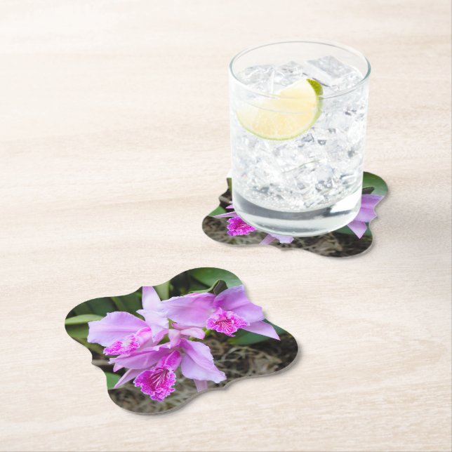 Posavasos De Papel Ramo de orquídeas (In situ)