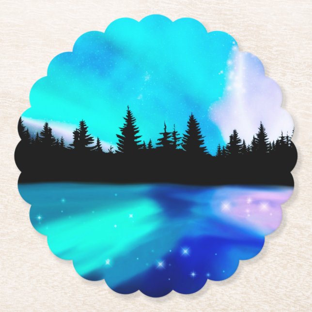 Posavasos De Papel Reflexiones de Daybreak (Anverso)