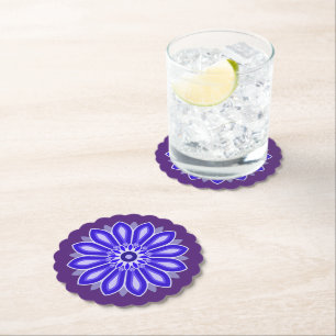 POSAVASOS DE PAPEL REGALO DE FLOR PARA MADRE HIJA HERMANA AMIGA MAEST