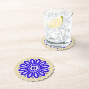 POSAVASOS DE PAPEL REGALO DE FLOR PARA MAMÁ HIJA HERMANA AMIGA MAESTR