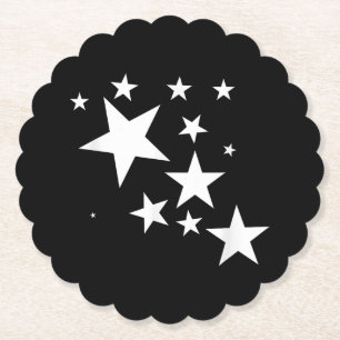 Posavasos De Papel Regalo de vestuario de diseño de estrellas de estr