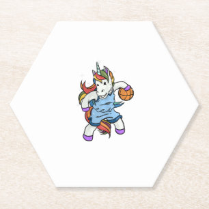 Posavasos De Papel Regalo para jugador Chica de baloncesto Baller Uni