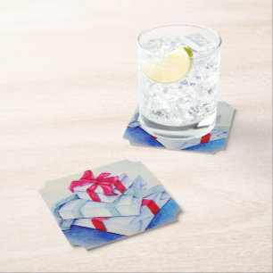 Posavasos De Papel Regalos de Navidad