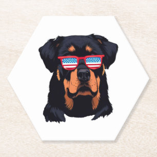 Posavasos De Papel Regalos de Rottweiler Lovers