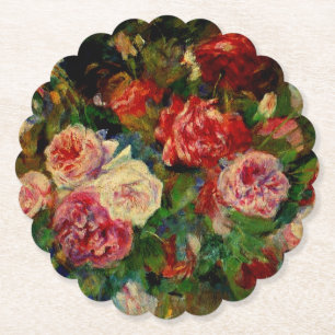 Posavasos De Papel Renoir - Rosas