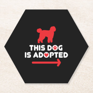 Posavasos De Papel Rescate animal de perros
