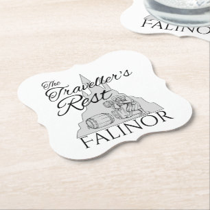 Posavasos De Papel Resto del viajero - Papel de montaña