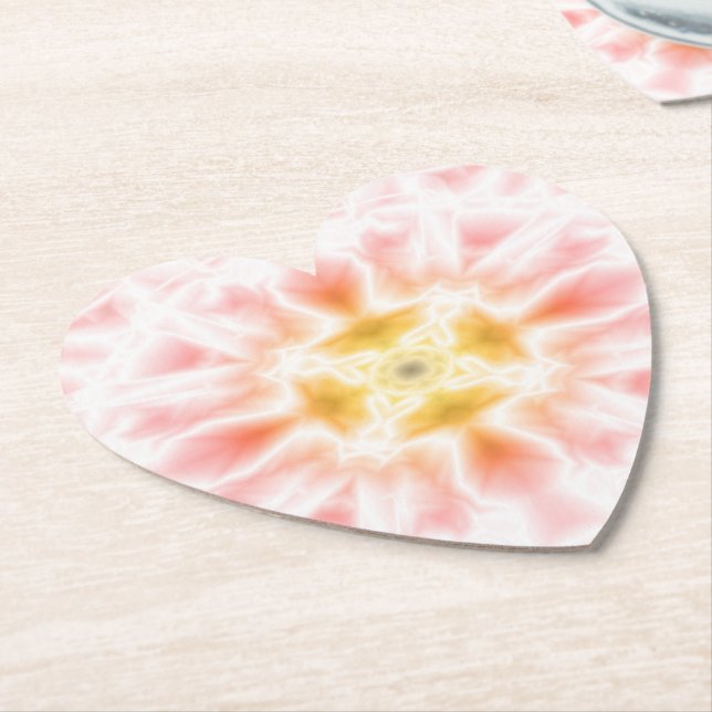 Posavasos De Papel Resumen brillante (En perspectiva)