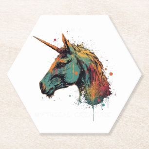 Posavasos De Papel Resumen de Unicorn