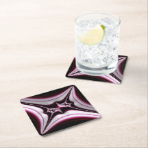 Resumen Simetría fractal rosada negra