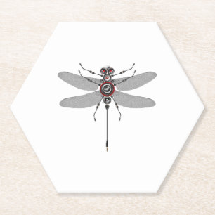 Posavasos De Papel Robot Insect Dragonfly Hifi Speaker System Electro
