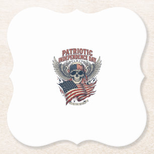 Posavasos De Papel Rociero de bandana patriótica Old Glory Música Roc