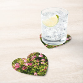 Posavasos De Papel Rosas rosas rosas en flor