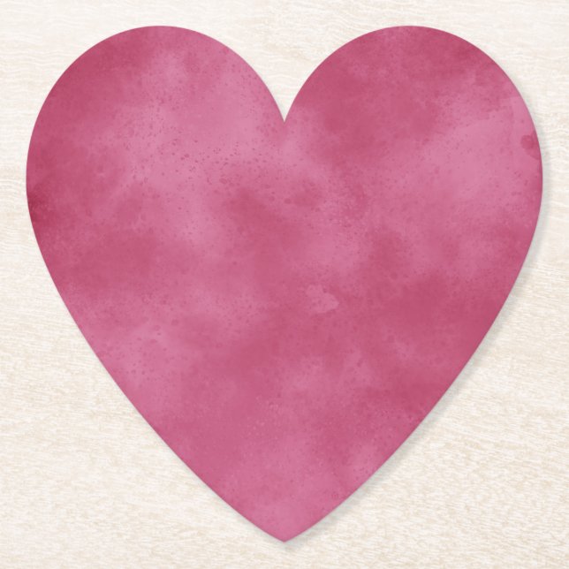 Posavasos De Papel Rubor de Borgoña (Anverso)