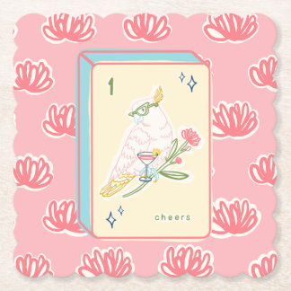 Posavasos De Papel Saludos a Bam Mahjong