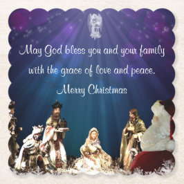 Posavasos De Papel Santa en Natividad