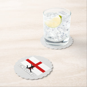 Posavasos De Papel Selección De Fútbol De Inglaterra