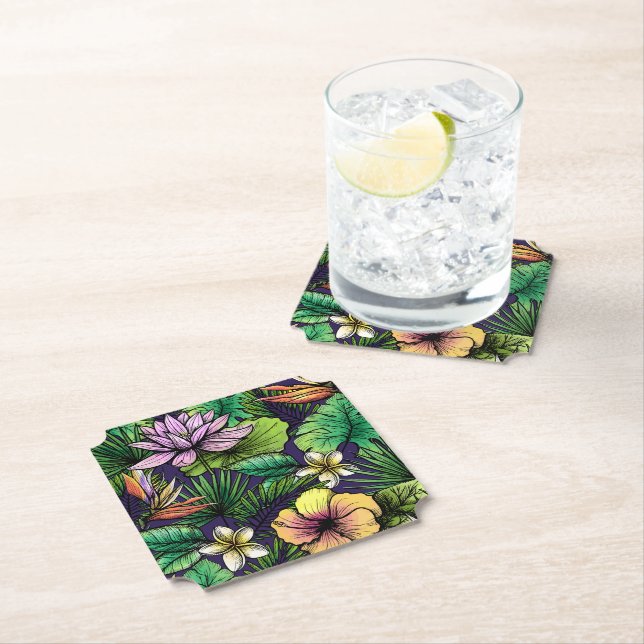 Posavasos De Papel Selva (In situ)