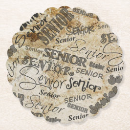Posavasos De Papel Seniors 