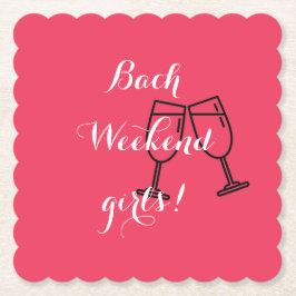 Posavasos De Papel servilletas de papel rosadas personalizadas para d