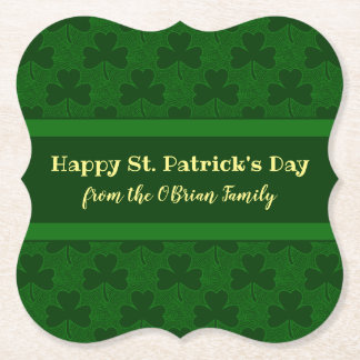 Posavasos De Papel Shamrock