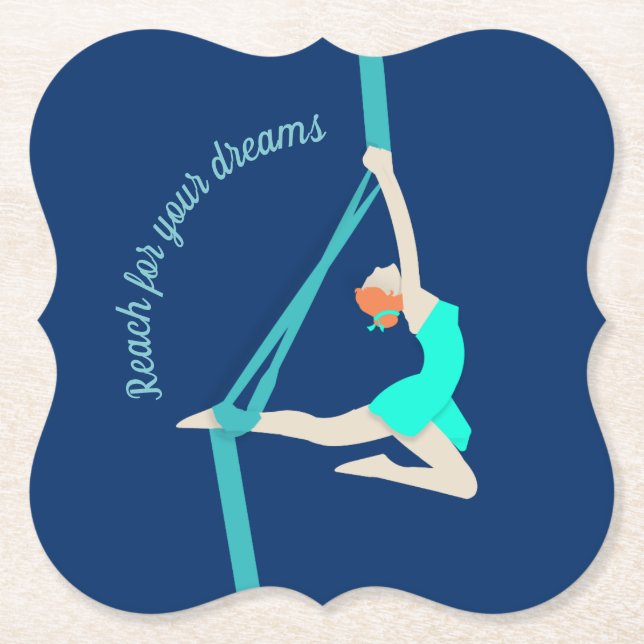Posavasos De Papel Sillas aéreas (Anverso)