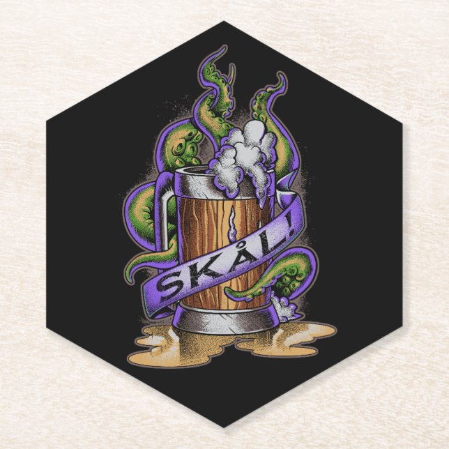 POSAVASOS DE PAPEL SKÅL  (Anverso)