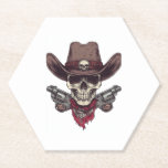 Posavasos De Papel Skull con Angel Wings<br><div class="desc">Skull con Angel Wings</div>