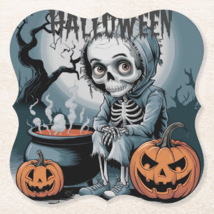 Posavasos De Papel Skull Rider