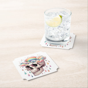 Posavasos De Papel Soñadores del Arcoíris Estuches #2