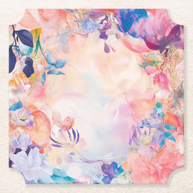 Posavasos De Papel Soporte de copa de Honora (Anverso)